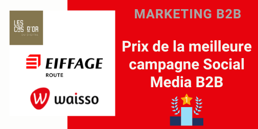 Merci à <a href="/eiffage/">Eiffage</a> et à Christophe Pennont de leur confiance. Nous sommes fiers d'avoir gagné avec eux ce prix aux Les Cas d'OR du Digital Un grand bravo aux équipes.
#marketingdigital #marketingB2B