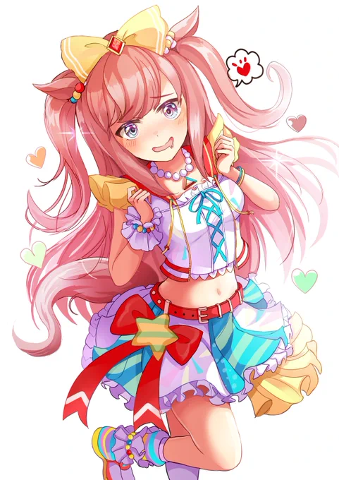 お馬さんのデジたん
今までありがとう、大好きでした😭
#アグネスデジタル #ウマ娘 