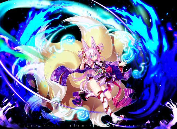 ソーシャルゲーム『エデンズリッターグレンツェ』
本日実装の『カリン』を描かせていただきました。

#エデンズリッターグレンツェ #グレンツェ
※画像は運営、版権元の許可をいただき掲載しています。
(C)Waffle  -EDEN'S RITTER GRENZE- 