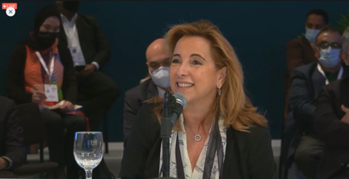 sekqatar's tweet photo. Is #highereducation still valuable? Ms. @SegoviaNieves President of @institucionsek sharing her wisdom about education @WISE_Tweets conference in #Doha today #ibschools @sekqatar https://t.co/F3ZfqUHuim
