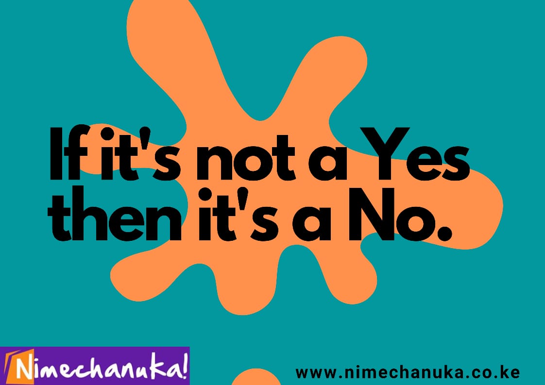 Nimechanuka's tweet photo. Consent is important when it comes to any sexual activity. #Jichanue https://t.co/qEbk85ZdNg
