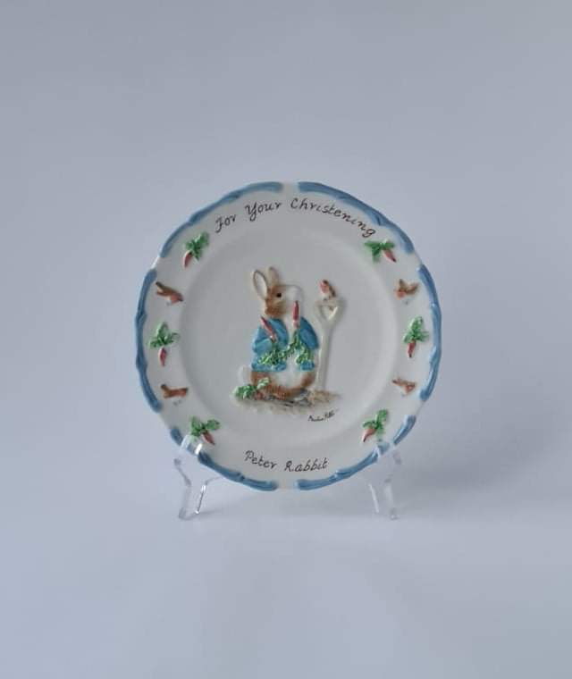CollectCurios's tweet photo. #S34

Collectable Curios' item of the day...Border Fine Arts 'Peter Rabbit' Christening Plate

https://t.co/UBbSXUezA6

#BorderFineArtsPeterRabbitChristeningPlate #PeterRabbitChristeningPlate #ChristeningPlate #PeterRabbit #BorderFineArts #BuyBelfastVirtualChristmasmarket #Xmas https://t.co/20PXciHqZB