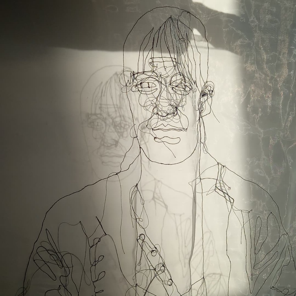rosiejam's tweet photo. The sun came out giving me the chance to play with some shadows. Exploring ideas for our next @filaments.art project! Watch this space!
#shadows #transparent #sheerfabric #seethrough #voile #stitcheddrawing #stitchedfigure #textileartist #fiberarts https://t.co/HvaTfHcFOc https://t.co/HOUYTeDpRa