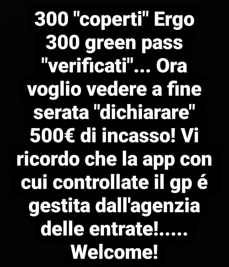 Cari ristoratori ... 😏😏😏