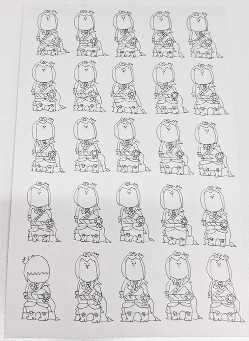 今日もこんな感じで
リドル君、計52人
ハーツ寮生各1人
描きました🙋 