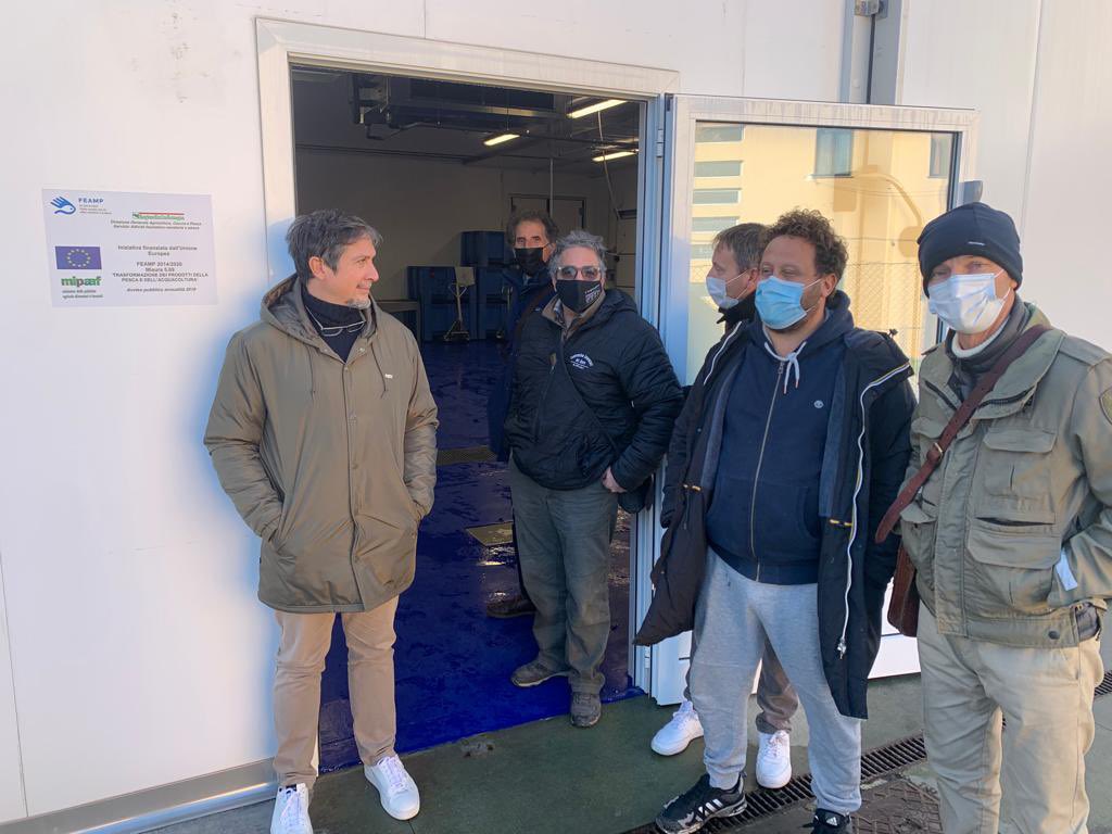 CristianMaretti's tweet photo. Ieri con #NicolaTontini a Cattolica , a visitare lo #Stabulario della #CoooerativaCasaDelPescatore https://t.co/7tjKa5ehZh