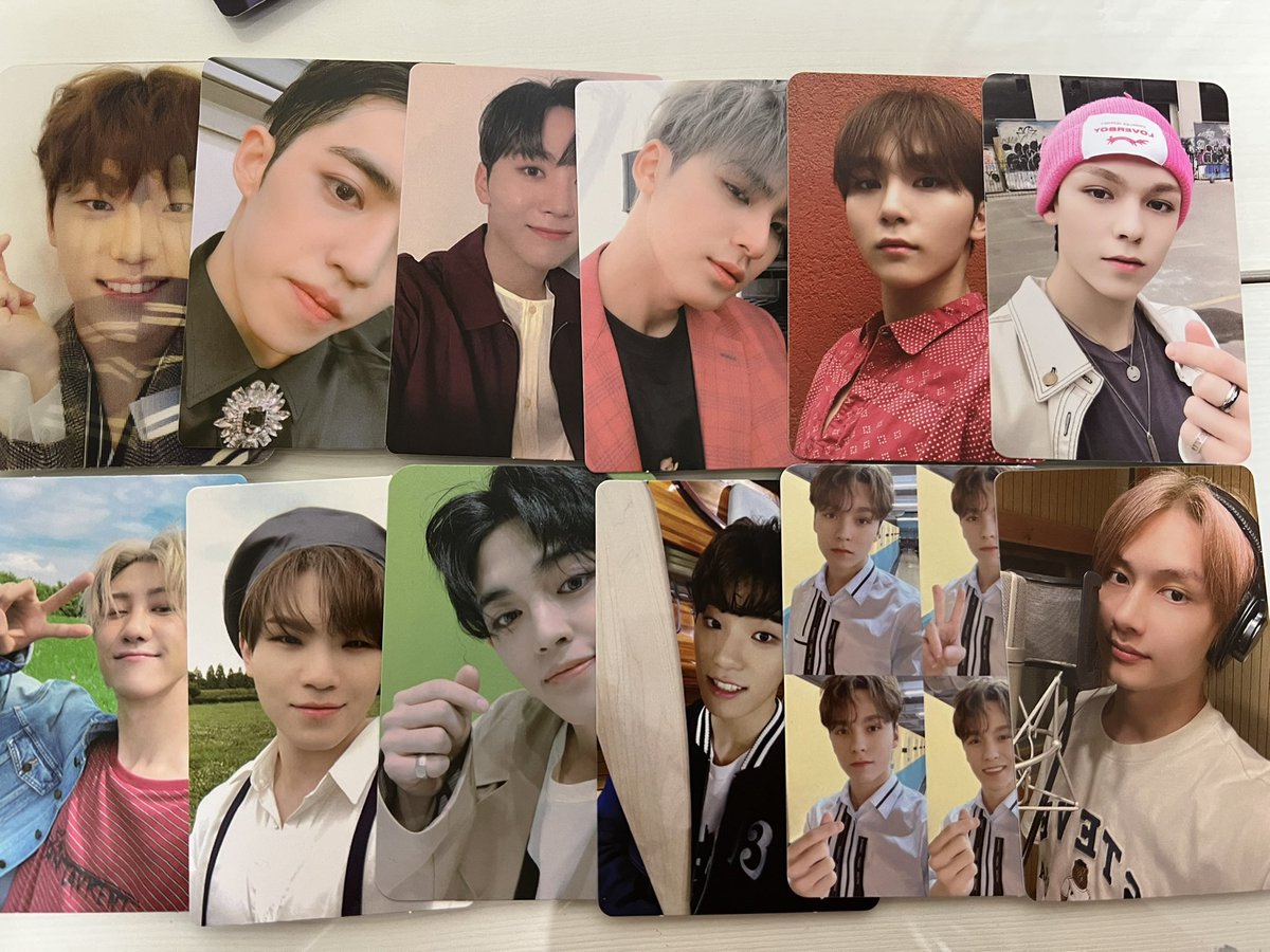 coupseumart's tweet photo. wts/lfb [PH ONLY🇵🇭]
#CSM_Finds

🍒Seventeen Random Photocards🍒

All in + lsf💸

S.coups, Mingyu, Lenti, Grid, Beret - 180 ea💸
The rest - 100 ea💸
(Must 80% will be taken to psuh through)

Reply Mine coupseu + marked item https://t.co/PLt7bO6wqm