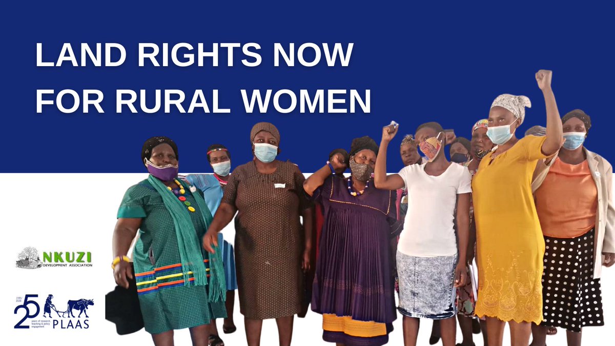 PLAASuwc's tweet photo. Rural women in Limpopo have united to present their demands on #LandRights. From urbanisation to exclusion based on their marital status under customary law, these women have been systematically prevented from accessing land. Read their declaration:  https://t.co/eZXapafZvS https://t.co/lQXxdGsf5C