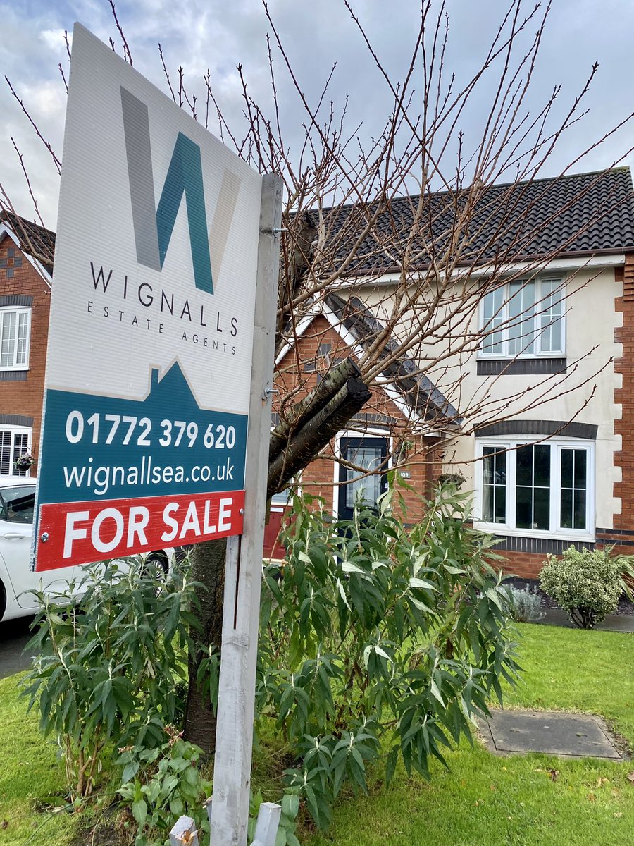 WignallsEA's tweet photo. Another FOR SALE board has gone up in Leyland with WIGNALLS Estate Agents, we have a feeling this one will change to sold very soon‼️ https://t.co/QsRSnHWqEj