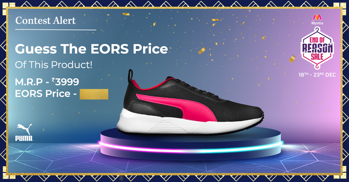 myntra's tweet photo. We're not allowed to give any hints, but we'll tell you this- #MyntraEORS is the time to get 50-80% Off on your faves. 😀😀
1 winner takes home the Myntra Gift Voucher worth Rs.10K 😎😎
Use #MyntraEORS2021 #MyntraEORScomingsoon 
+ follow @myntra to qualify
#Contest #ContestAlert https://t.co/0km2CJJFaG