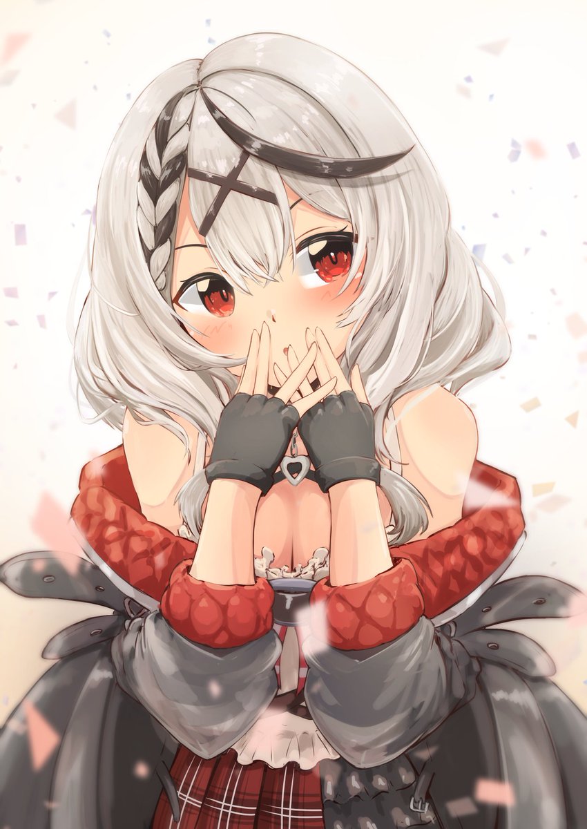 沙花叉クロヱ 「さかまたちゃん
#さかまた飼育日記 」|ヨミツナのイラスト