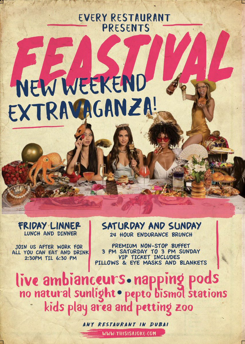 Every F&amp;B marketing and PR department is brainstorming today…