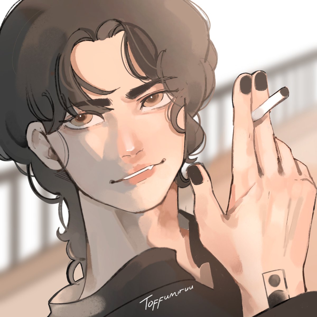 toffumiruu's tweet photo. Bonten Baji! With different hairstyle
#東卍FA https://t.co/Md9wThFHaE