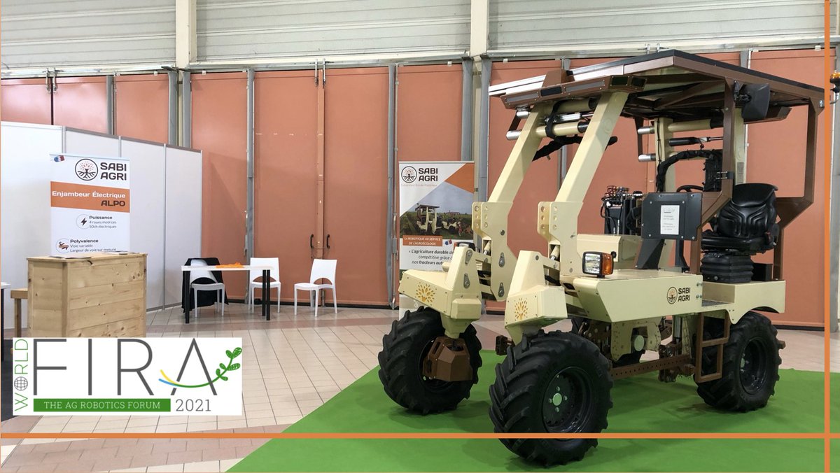 Join us at @FIRA_team for an exclusive presentation of our latest innovation that turns our machines into robots! #Viticulture #ElectricTractor #Innovation #Agriculture #Agroecology #Robotics #AgTech