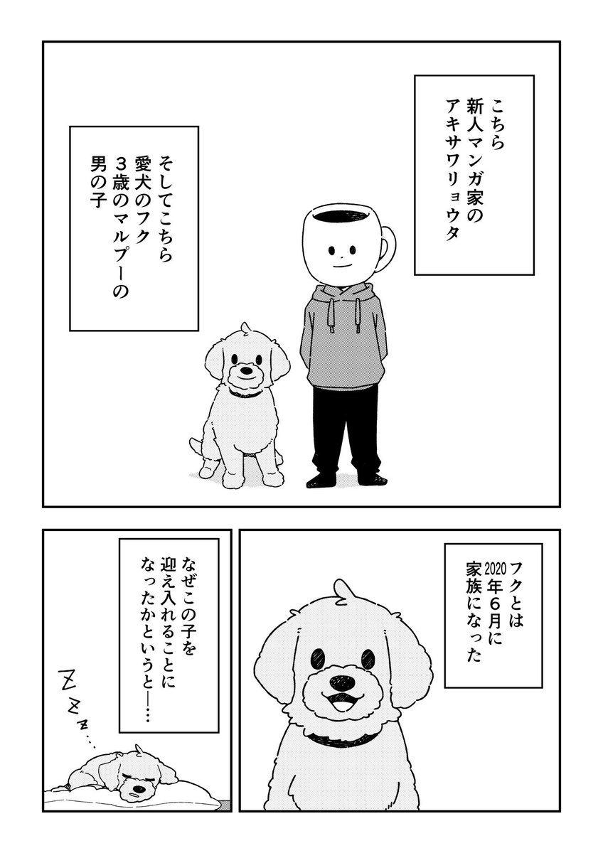 ペットロスを経て新しい家族を迎えた時の話🐶(1/6) 