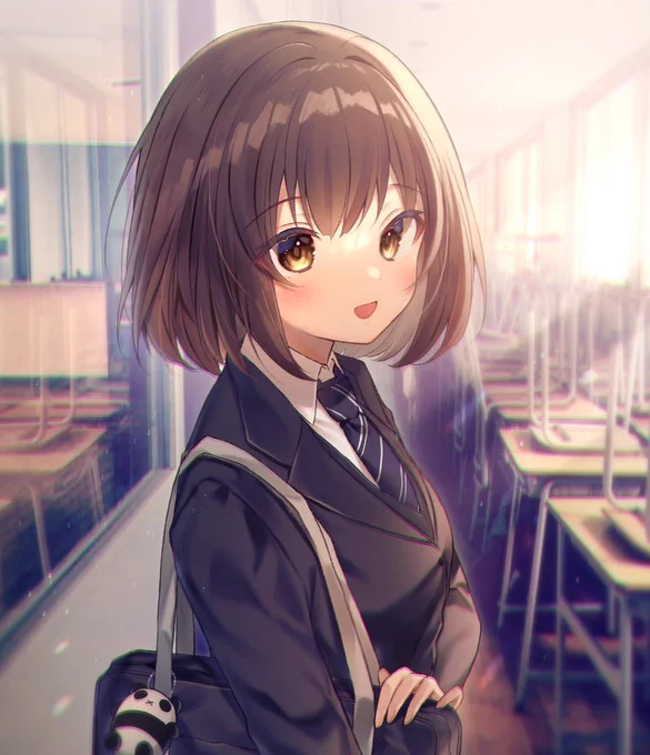 名刺用に去年の絵ちょっと手直しφ(..*) 