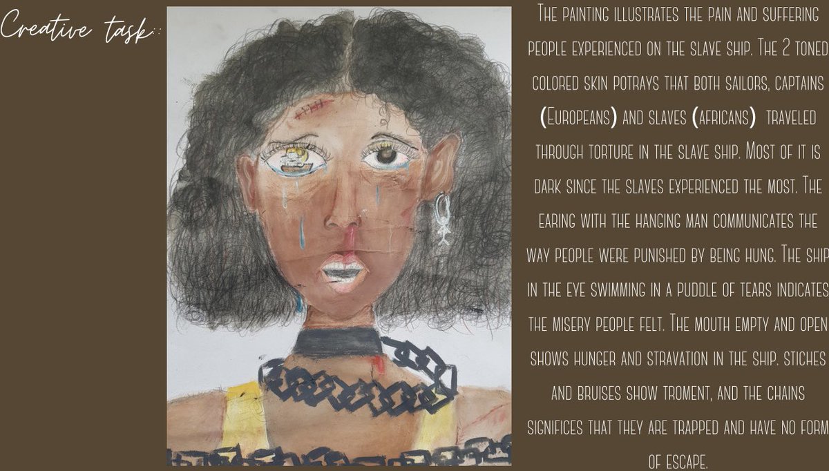 judithperera's tweet photo. Year 9s @BSC_SSHistory have turned in their projects after a term of reading and discussing #theslaveship by @MarcusRediker! Continually amazed by the creativity of our students! #hybridschool #oldimperialism #newcurriculum @BSColomboLK @ssyear9 @BSC_SSHead https://t.co/l403EreRfk