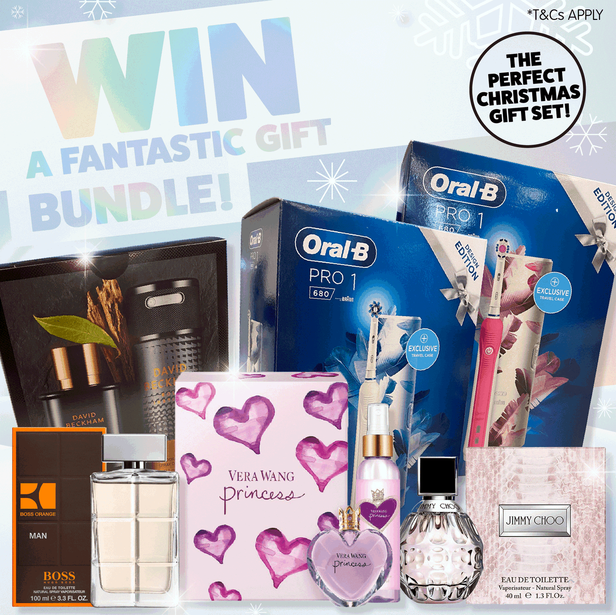 Health &amp; Beauty #Competition Time

Get #Christmas ready with this amazing gift bundle, full of perfumes, aftershaves and electric toothbrushes!

For a chance to #WIN, simply FOLLOW/RT &amp; COMMENT #BMGiftBundle!

Competition ends 9am 14/12/21
