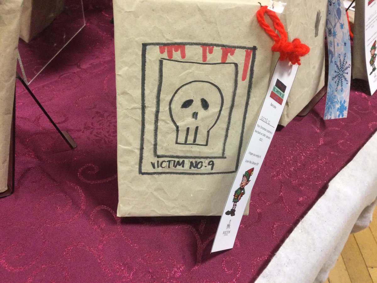 BSchLibrary's tweet photo. It has become a tradition @BoltonSch Girls’Division for the Book Club members to choose their favourite book and gift wrap it. Other girls then borrow the book unseen. Year 7 were intrigued this morning @BSGDEnglish @LynneDKyle @bsgdy7 https://t.co/hVeXrUSfDs