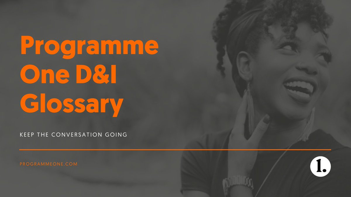 ProgrammeOne's tweet photo. The opportunity to learn and grow is here. We've created a #DiversityandInclusion  glossary so that you can use these terms with confidence within workplace discussions.

To educate yourself on these terms: https://t.co/wQqmtqFNY4

#Diversity #inclusion https://t.co/LOAumHSoV2
