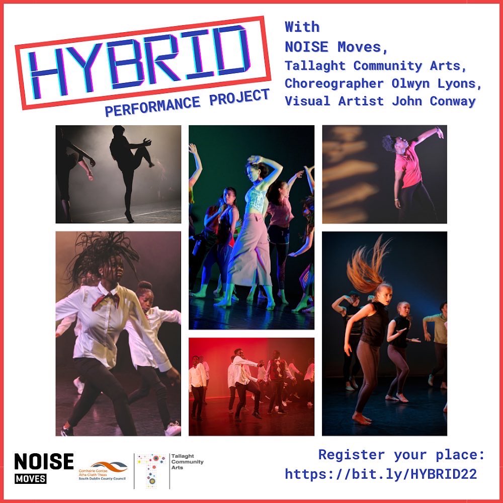 noisemoves's tweet photo. @noisemoves &amp; @TCArts24 is delighted to announce an exciting opportunity for young dancers.

With Choreographer @OlwynLyons and Visual Artist John Conway.

Book: https://t.co/WvQaLZ6MoC

@SDCCArts @artscouncil_ie @DanceIreland @creativeirl @RuaRed @civictheatre @DanceWorldIRL https://t.co/3u3JXapJDB