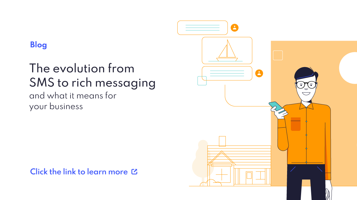 webex_cpaas's tweet photo. It is time for you to evolve and start looking at rich messaging for a better communication strategy. Ramy Riad, VP, Future Messaging, tells you why. 
Click here: https://t.co/yPhhk4Tzd0 

#richmessaging #futureofmessaging #digitalchannels https://t.co/2j512xBCX4