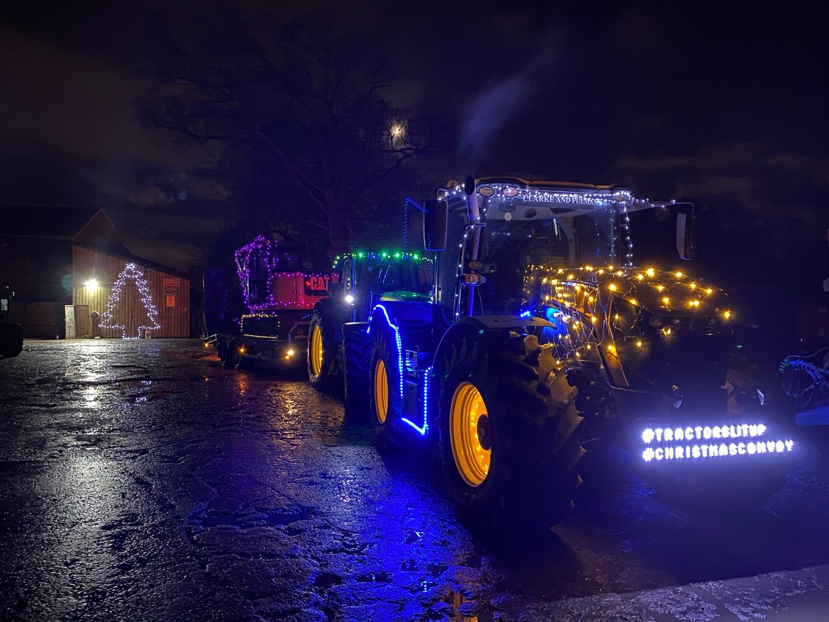Help spread some Christmas cheer! We are looking for volunteers to help us with this year’s amazing #TractorsLitUp Christmas convoy organised by <a href="/agricontract/">Olly harrison 🥛🍔🌱AccidentalYoutuber</a>. 

Can you spare a couple of hours 6.30 – 8.30pm on Sunday 19th Dec? If so, please email community@alderheycharity.org