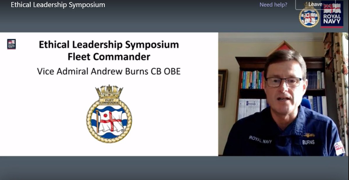 Good to have some time away from @LANDCMD to engage with @RoyalNavy and a range of guest speakers to participate in this symposium. Ethics is not a new concept, as @PeteReed put it, “this is an internal continuum”. #Perspectives #ContinuousProfessionalDevelopment
