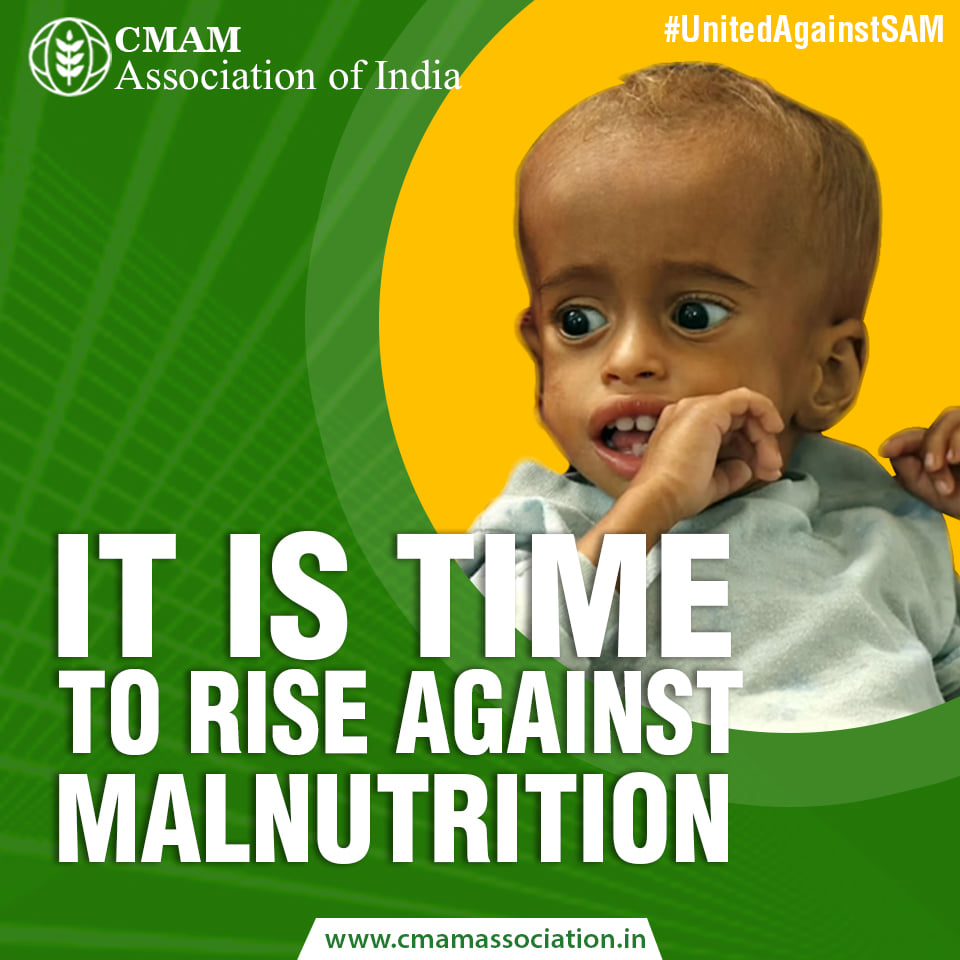 cmamassociation's tweet photo. Under-5 mortality rate in India is one of the highest in the world and malnutrition is the leading cause. It is time to fight this menace with all our might. 
#SAM #CMAM #CMAMIndia #UnitedAgainstSam https://t.co/oPyFIC28B8