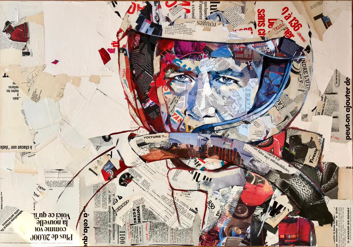 Obra original de @carmemagem
Antonio ZANINI 
#Collage + pintura al óleo
70x100cm
Available - Disponible
✈️ World shipping 
Information and sales DM <a href="/PamdeSis/">Pam deSis</a>
<a href="/VFradera/">Valentí Fradera</a> <a href="/RallyClassics/">RallyClassics</a> <a href="/RallyRACC/">RallyRACC</a> <a href="/marcamotor/">Marca Motor</a> <a href="/ClubRACC/">RACC Mobility Club</a> <a href="/fia/">FIA</a> <a href="/EsportsRAC1/">Esports RAC1</a>