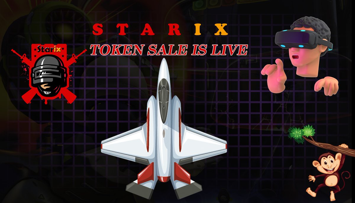 Starixgame's tweet photo. Starix Token Sale is Live don't miss the opportunity  #IDO #GameFi #Launchpad  #TokenSale  🚀🚀🚀🚀🔥🔥🔥🔥🔥 Contribute now : https://t.co/6MIkyYHK5d https://t.co/LmXtBltq0C