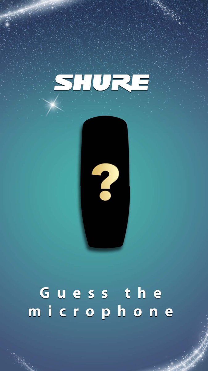 gear4music's tweet photo. 12 days of @ShureUK 🎅
Day 8:Guess the microphone! 🎤
Enter now and you could win mystery prizes with the 12 days of Shure! All you have to do is simply tweet your answer, retweet and tag us! 🎶
#gear4music #shure #shuremicrophones #12daysofshure https://t.co/BqaCFf3dUr