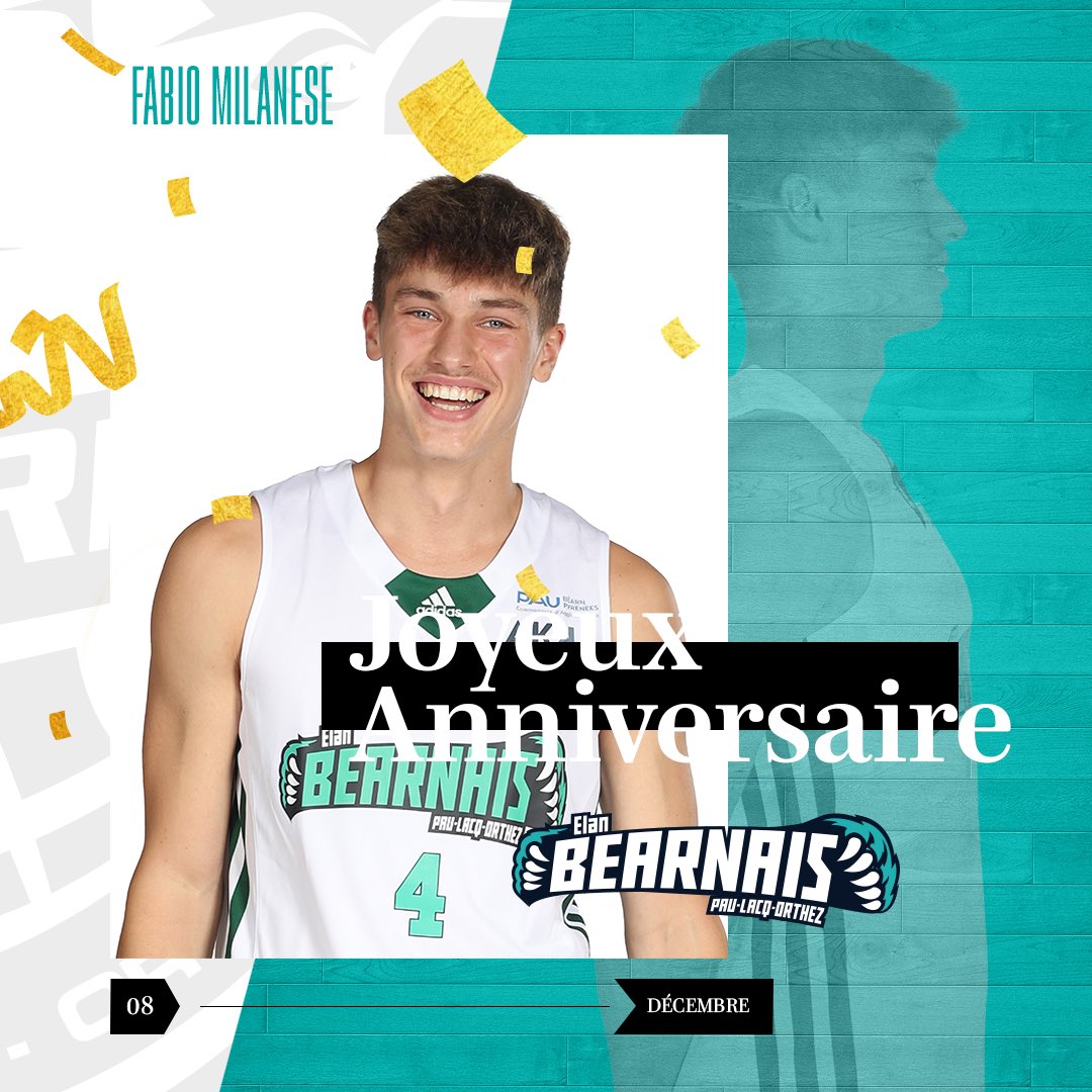 Nous Souhaitons Aujourd Hui Un Joyeux Anniversaire A Fabio Milanese Elanation T Basketball Addict