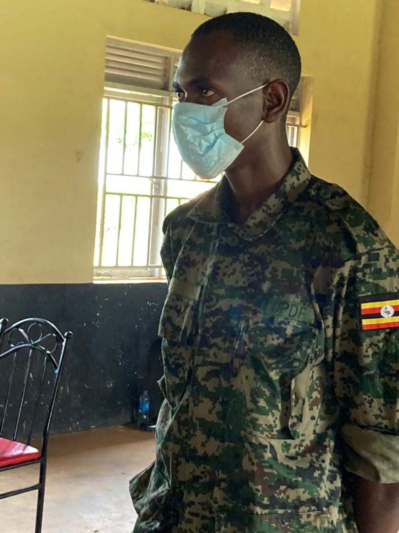 nbstv's tweet photo. The First Division Court Martial in Kakiri, chaired by Sam Mugenyi, has sentenced 30-year-old Ssali Mustafa to 35 years in jail for killing Ibrahim Kileevu during the November riots in Kampala. Ssali was an LDU attached to Wandegeya.

@Zahranamuli 

#NBSUpdates https://t.co/NqZQyPluqB