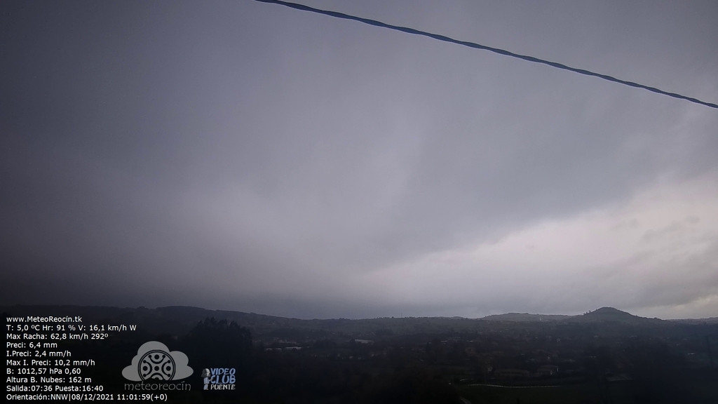 MeteoReocin's tweet photo. MeteoReocín WebCam en Directo; #Helguera #Reocín #Cantabria #Spain #WebcamHd https://t.co/ZrgVSXSx37