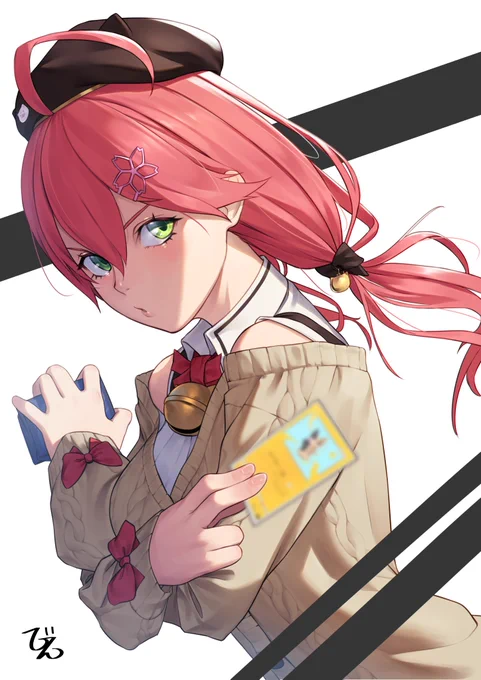 無限ピンボケで意表を突く
にぇ

#miko_Art 