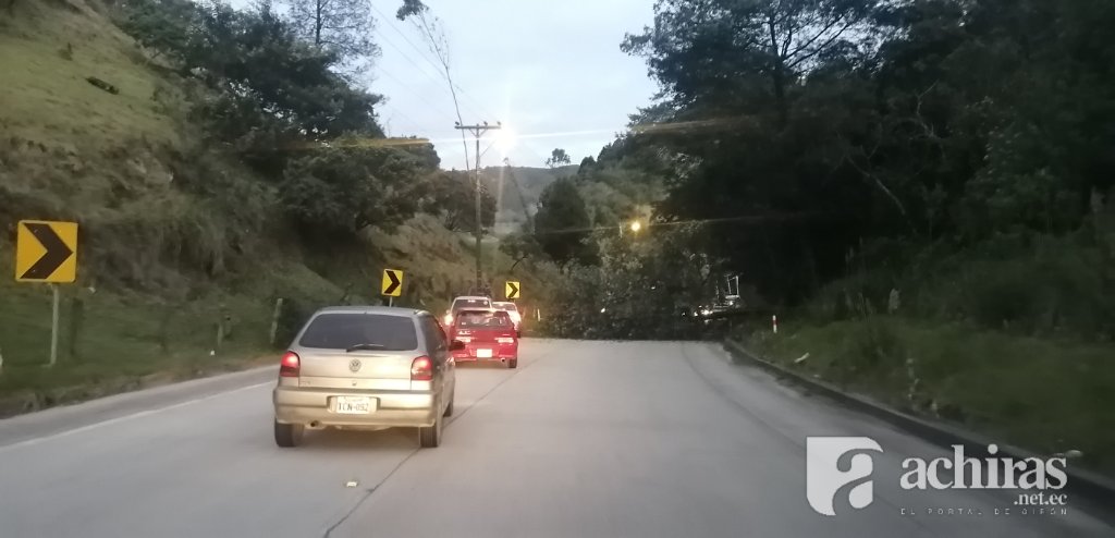 ALERTA

En el kilómetro 27 de la vía Cuenca Girón Pasaje, sector El Verde hay un árbol caído que interrumpe casi todo el paso. Conducir con precaución. 

<a href="/ECU911_/">ECU 911</a> <a href="/BomberosGiron/">Bomberos Girón</a> <a href="/tomebamba/">La Voz del Tomebamba</a>