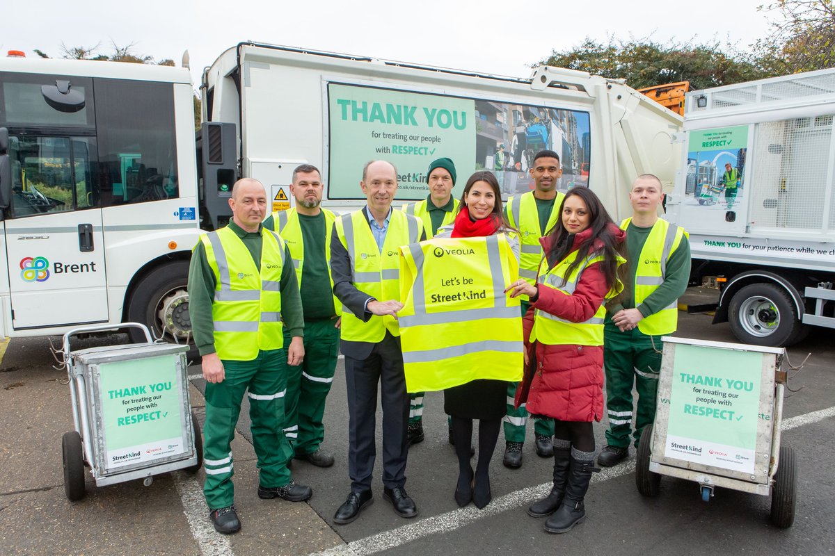 A new #StreetKind campaign will tackle the rise of abuse aimed at hardworking street cleansing teams and frontline staff, as they go about their daily tasks. #workinghardforbrent #Bepatient #Bekind