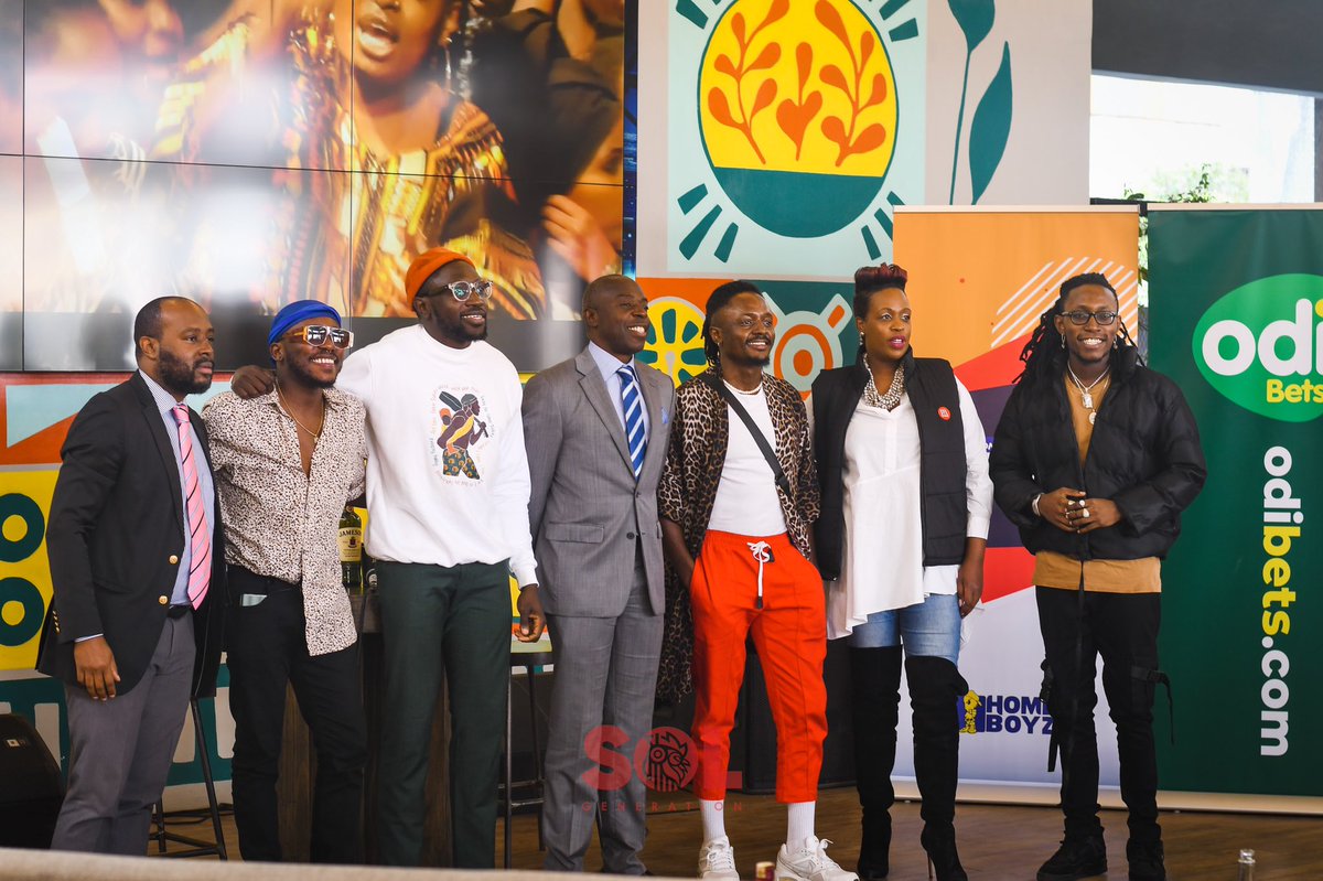 solgeneration_'s tweet photo. This morning @solgeneration_ x @sautisol x @HomeboyzPLC held a press conference to launch the inaugural sold out #SOLFEST
#SolGenerationDOPE #SolGenerationExcellence https://t.co/fDfoFkqW8k