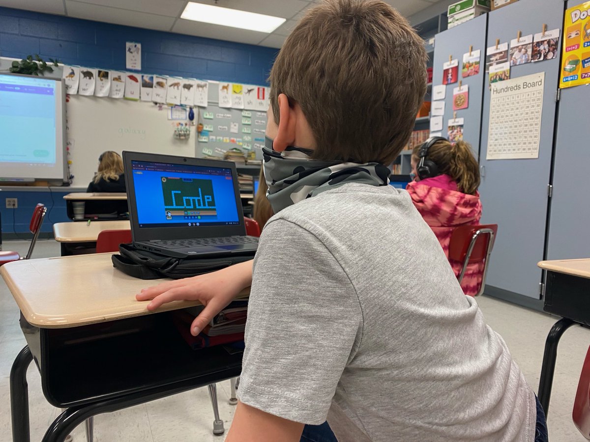 MD_Eagles's tweet image. 2nd Graders are learning about coding this week! #cs4wv