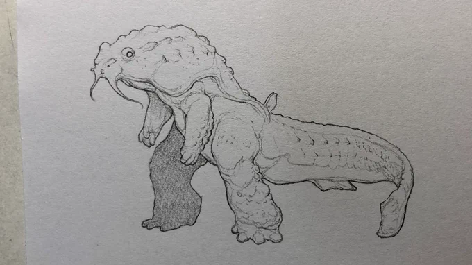 ジャイアントバンジョーは怪獣っぽい🦖 