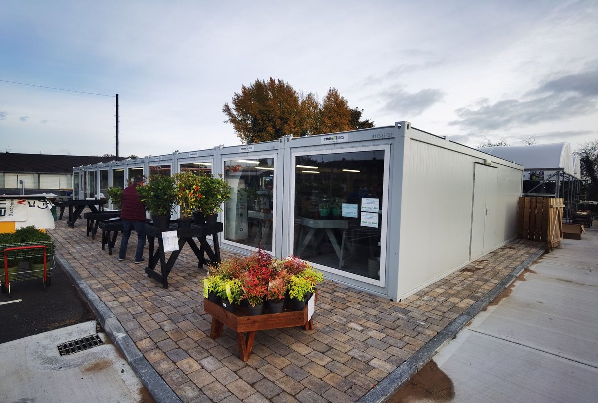 MPBAUK's tweet photo. A project by @pmcveymobiles for the Portadown Wellness Centre, which was planned &amp; fundraised by their young team, in aid of supporting the local community
 
The new teaching centre was installed in 1 day using 10 CTX modules with a bespoke glass finish

https://t.co/zebWAwhyRF https://t.co/paBLWdbK0O