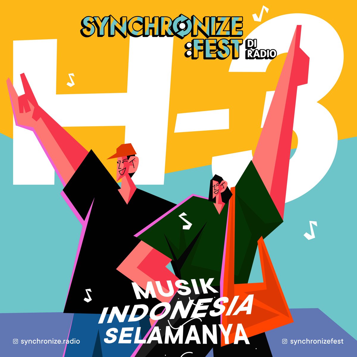 SynchronizeFest's tweet photo. 3 hari lagi menujuย #SynchronizeFestDiRadioย kira-kira siapa nih yang sudah tidak sabar kamu dengarkan penampilannya?
โ
11,12,13 Desember 2021
Selengkapnya, kunjungi https://t.co/YCNIkzsBOQ
#SynchronizeFest
#SynchronizeRadio
#SFDR2021
#MusikIndonesiaSelamanya https://t.co/tgJAHpkKMY