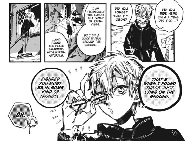 terukanedaily's tweet photo. Teru "I found your glasses on the ground and came to hell just to save you" Minamoto https://t.co/nAN3pgMx73