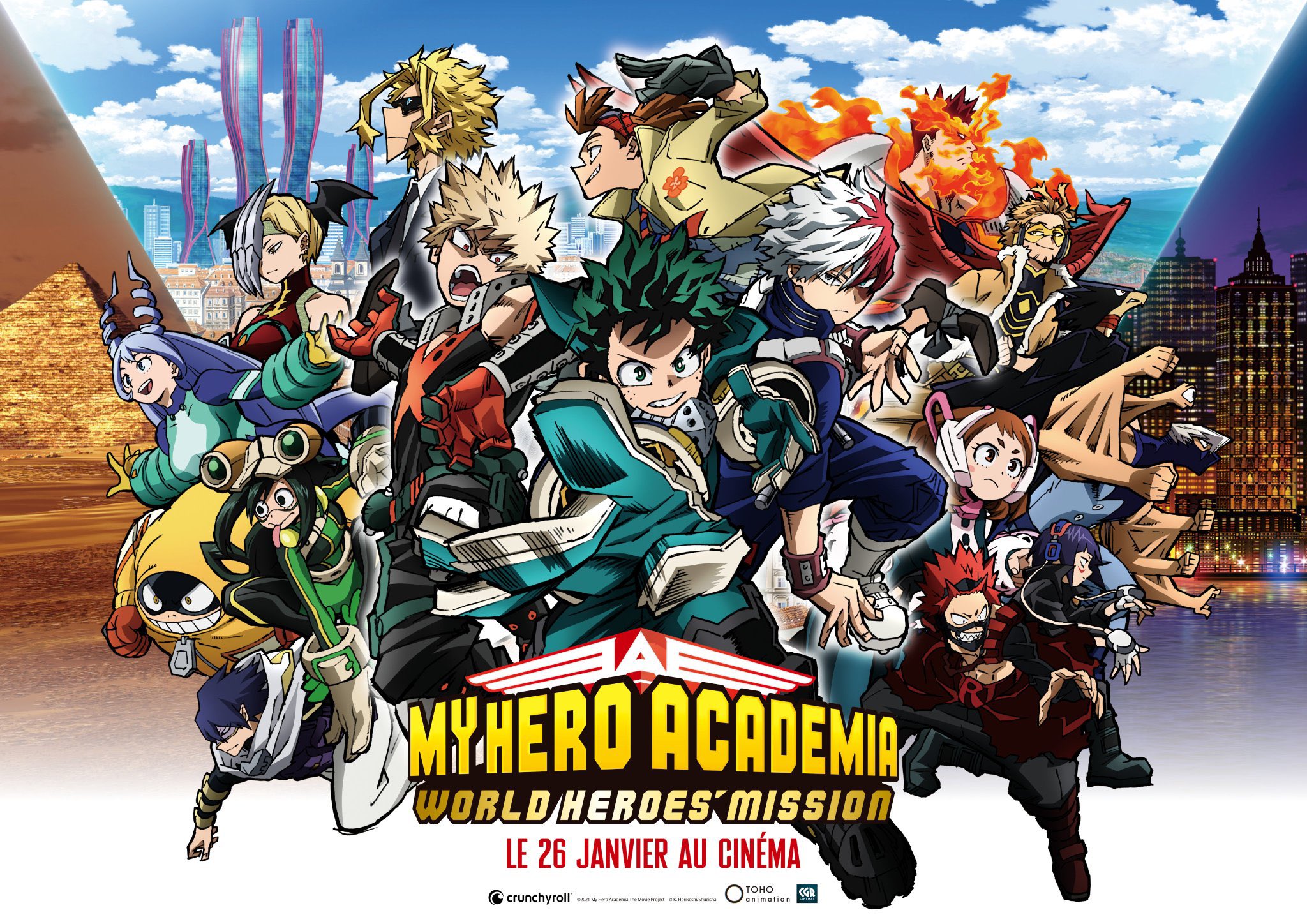 AnimeTV チェーン on X: My Hero Academia: World Heroes' Mission