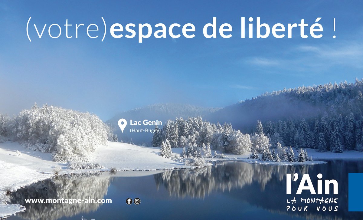 Passage à l'heure d'hiver pour la communication de la montagne de l'Ain !
L’arrivée de la neige ❄❄☃ sur les reliefs de l’#Ain coïncide avec le lancement d’une vague de communication sur le site internet de #meteofrance
▶ en savoir + bit.ly/3oyFA3L