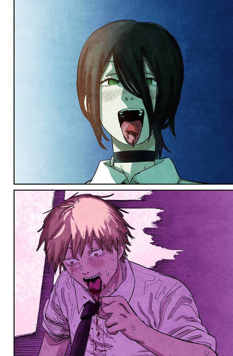 chainsaw man colored panels｜Pesquisa do TikTok