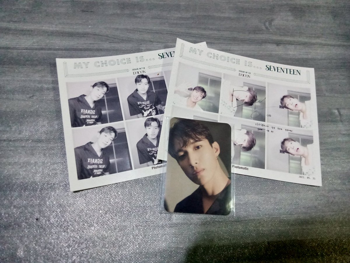 aslei_k's tweet photo. WTS/LFB

🌺 Seventeen Dicon Magazine Tingi 🌺

- 130 each set
- Inclusions: 1 photocard+ 2 photomatic sticker

MOD: SCO
MOP: Gcash/Palawan
DOP: PAYO/24 hours after reservation

Reply Mine + Member or DM me

#asleik_onhands https://t.co/SN4ay8TC68
