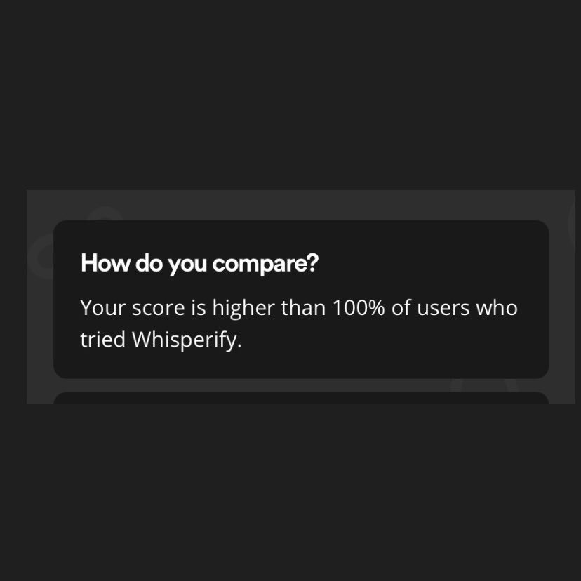 antufenschmirtz's tweet photo. I am so cool. #whisperify https://t.co/0y8WX0Sunf