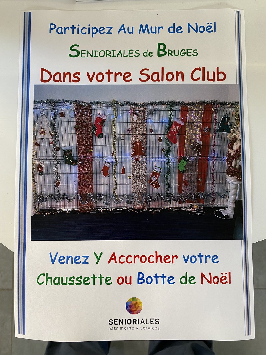 C'est parti pour le concours <a href="/senioriales/">Senioriales</a> des décorations de Noël la magie de Noël s'invite aux <a href="/Seniorialesbru1/">Seniorialesbruges33520</a> et cette année les résidents se sont surpassés <a href="/Seniorialesbru1/">Seniorialesbruges33520</a> <a href="/llandreau33/">Landreau Laurent</a> <a href="/MaBienveillance/">Bienveillance</a> <a href="/NvelleAquitaine/">Nouvelle-Aquitaine</a> <a href="/VilledeBruges33/">Bruges33</a>